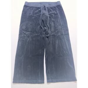 Y2K Juicy Couture Small Black Velour Pants